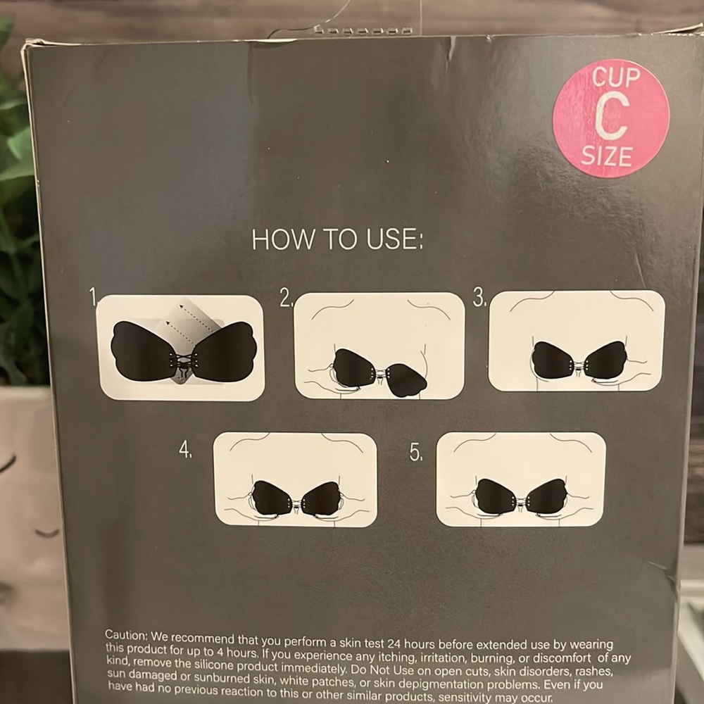 New!!!Fix Solution Self Adhesive Wing Shape Bra. - image 4